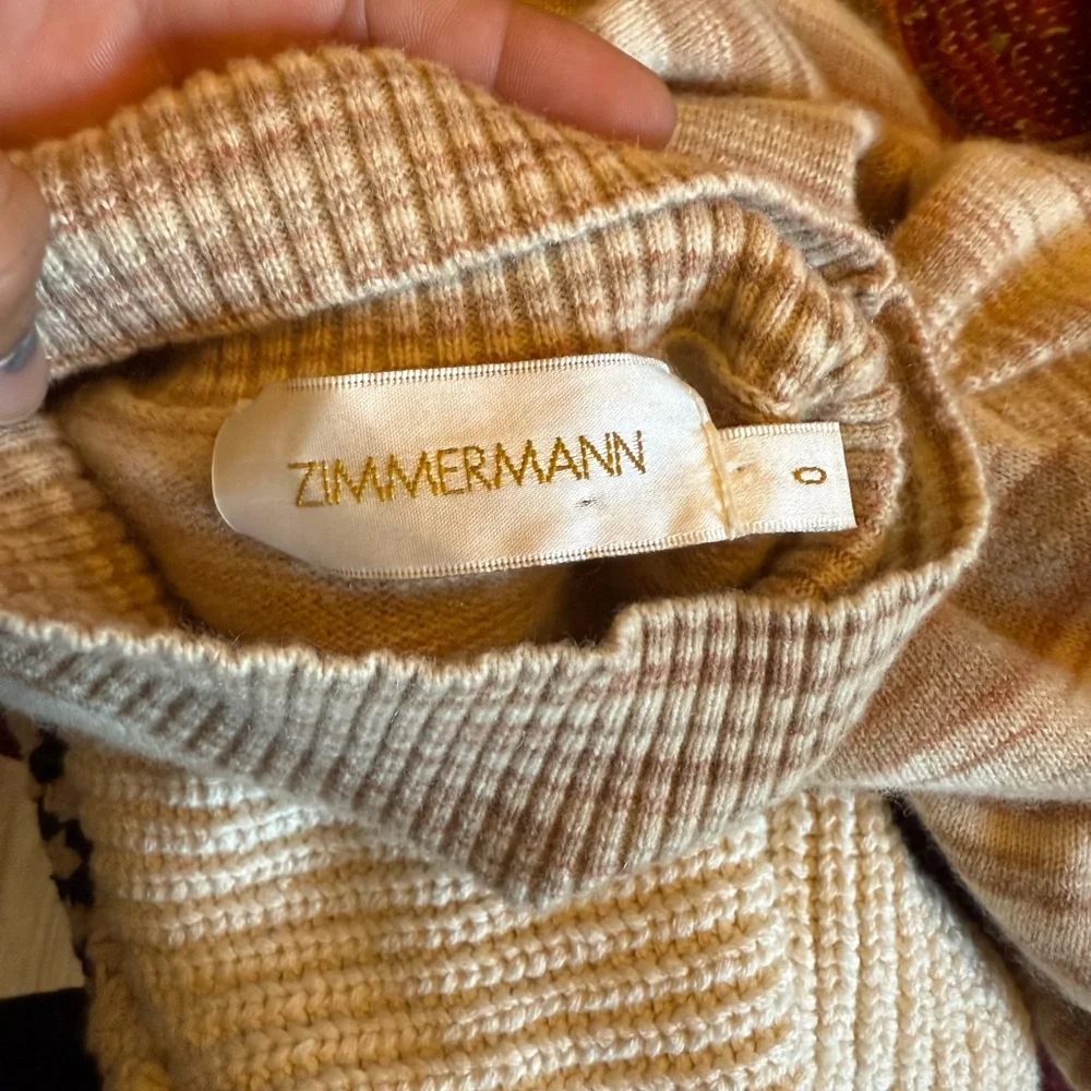 ZIMMERMANN Unbridled Cashmere Sweater - Picture 5 of 7